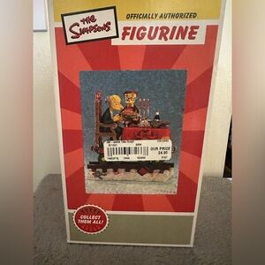 The Hamilton Collection - A Feast For One- The Simpsons New In Box